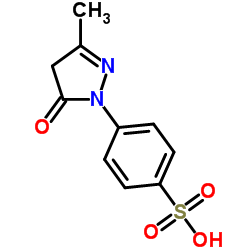 3-Methyl-1-(4-sulfophenyl)-2-pyrazolin-5-one