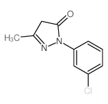 2-(3-chlorophenyl)-5-methyl-4H-pyrazol-3-one