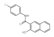 N-(4-chlorophenyl)-3-hydroxynaphthalene-2-carboxamide
