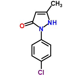 1-(4-Chlorophenyl)-3-Methyl-2-Pyrazolin-5-One