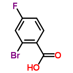 2-Bromo-4-fluorobenzoic acid