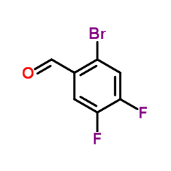 2-Bromo-4,5-difluorobenzaldehyde 第1张