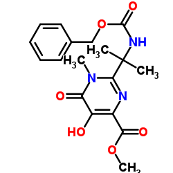 Methyl 5-hydroxy-1-methyl-6-oxo-2-[2-(phenylmethoxycarbonylamino)propan-2-yl]pyrimidine-4-carboxylate