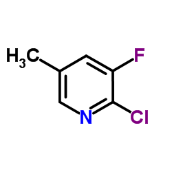 2-Chloro-3-fluoro-5-methylpyridine