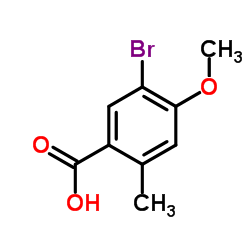 5-Bromo-4-methoxy-2-methylbenzoic acid