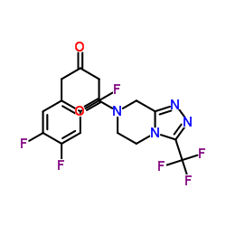 1-[3-(trifluoromethyl)-6,8-dihydro-5H-[1,2,4]triazolo[4,3-a]pyrazin-7-yl]-4-(2,4,5-trifluorophenyl)butane-1,3-dione