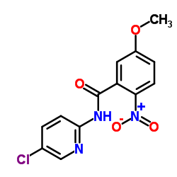 CAS:280773-16-2 2-nitro-N-(5-chloro-pyridin-2-yl)-5-methoxy-benzamide 第1张