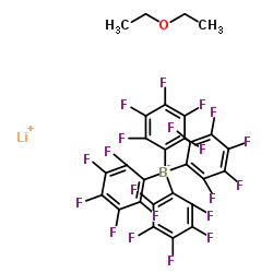 Lithium tetrakis(pentafluorophenyl)borate ethyl etherate