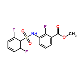 methyl 3-{[(2,6-difluorophenyl)sulfonyl]amino}-2-fluorobenzoate