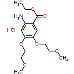ethyl 2-amino-4,5-bis(2-methoxyethoxy)benzoate,hydrochloride