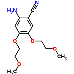 2-Amino-4,5-bis(2-methoxyethoxy)benzonitrile