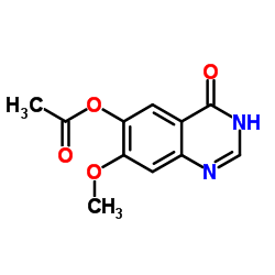 (7-methoxy-4-oxo-1H-quinazolin-6-yl) acetate