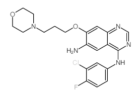 4-N-(3-chloro-4-fluorophenyl)-7-(3-morpholin-4-ylpropoxy)quinazoline-4,6-diamine