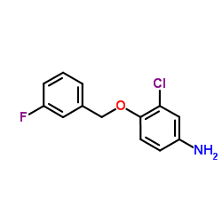 3-chloro-4-[(3-fluorophenyl)methoxy]aniline