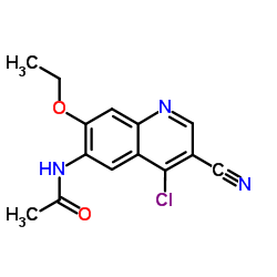 N-(4-Chloro-3-cyano-7-ethoxy-6-quinolinyl)acetamide