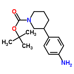 tert-Butyl (S)-3-(4-aminophenyl)piperidine-1-carboxylate