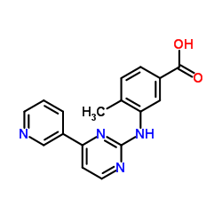 CAS:641569-94-0 4-methyl-3-[(4-pyridin-3-ylpyrimidin-2-yl)amino]benzoic acid 第1张