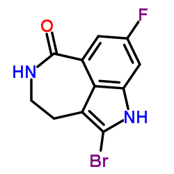 2-bromo-8-fluoro-4,5-dihydro-1H-azepino[5,4,3-cd]indol-6(3H)-one