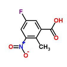 CAS:850462-64-5 Benzoic acid,5-fluoro-2-methyl-3-nitro 第1张