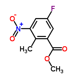 Methyl 5-fluoro-2-methyl-3-nitrobenzoate