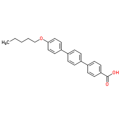 4''-(Pentyloxy)-1,1':4',1''-terphenyl-4-carboxylic acid 第1张