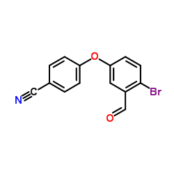 4-(4-Bromo-3-formylphenoxy)benzonitrile