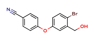 4-(4-bromo-3-(hydroxyMethyl)phenoxy)benzonitrile