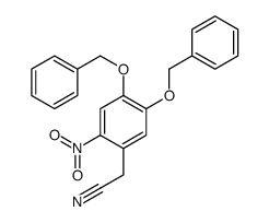 2-(4,5-Bis(benzyloxy)-2-nitrophenyl)acetonitrile