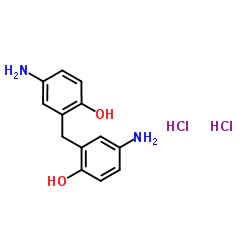 4-amino-2-[(5-amino-2-hydroxyphenyl)methyl]phenol,dihydrochloride 第1张