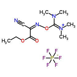 6-Cyano-N,N,2-trimethyl-7-oxo-4,8-dioxa-2,5-diazadec-5-en-3-aminium hexafluorophosphate 