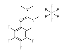 [dimethylamino-(2,3,4,5,6-pentafluorophenoxy)methylidene]-dimethylazanium,hexafluorophosphate 第1张