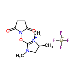 CAS:443305-34-8 O-Succinimidyl-1,3-dimethylpropyleneuroniumtetrafluoroborate 第1张