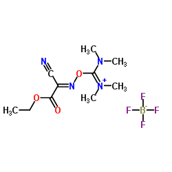 O-[(Ethoxycarbonyl)cyanomethyleneamino]-N,N,N',N'-tetramethyluronium Tetrafluoroborate