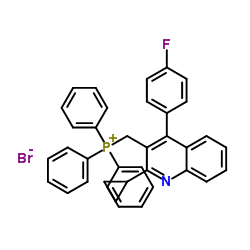 [[2-Cyclopropyl-4-(4-fluorophenyl)-3-quinolinyl]methyl]-triphenylphosphonium bromide