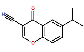 4-oxo-6-propan-2-ylchromene-3-carbonitrile