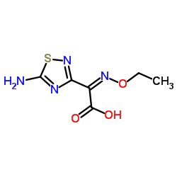 (Z)-2-(5-Amino-1,2,4-thiadiazol-3-yl)-2-(ethoxyimino)acetic acid