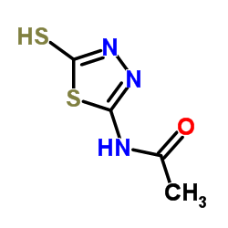 2-Acetamido-5-mercapto-1,3,4-thiadiazole