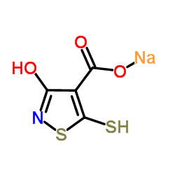 3-Hydroxy-5-mercapto-4-isothiazolecarboxylic acid monosodium salt