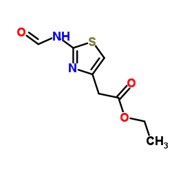 Ethyl 2-(2-formamidothiazol-4-yl)acetate