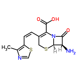 7-amino-3-[(Z)-2-(4-methyl-5-thiazolyl)vinyl]-3-cephem-4-carboxylic acid 第1张