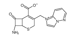 (1R,8S)-8-Amino-4-(imidazo[1,2-b]pyridazin-1-ium-1-ylmethyl)-7-ox o-2-thiabicyclo[4.2.0]oct-4-ene-5-carboxylate 第1张