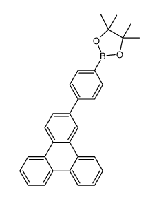 4,4,5,5-tetramethyl-2-(4-(triphenylen-2-yl)phenyl)-1,3,2-dioxaborolane
