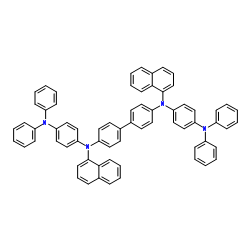 N-[4-[4-[[4-(diphenylamino)phenyl]-(1-naphthyl)amino]phenyl]pheny l]-N-(1-naphthyl)-N',N'-diphenyl-benzene-1,4-diamine