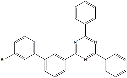 2-(3-Bromobiphenyl)-3-yl-4,6-diphenyl-1,3,5-triazine 第1张