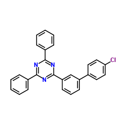 CAS:1443049-85-1 2-(4'-Chloro[1,1'-biphenyl]-3-yl)-4,6-diphenyl-1,3,5-triazine 第1张