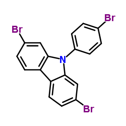 2,7-Dibromo-9-(4-bromophenyl)-9H-carbazole