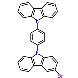 CAS:1537218-76-0 3'-Bromo-1,4-di(9-carbazolyl)benzene 第1张