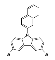 9-(2-naphthalenyl)-3,6-Dibromo-9H-carbazole