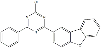 2-chloro-4-(dibenzo[b,d]furan-2-yl)-6-phenyl-1,3,5-triazine