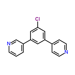 Pyridine,3-3-[3-chloro-5-(4-pyridinyl)phenyl